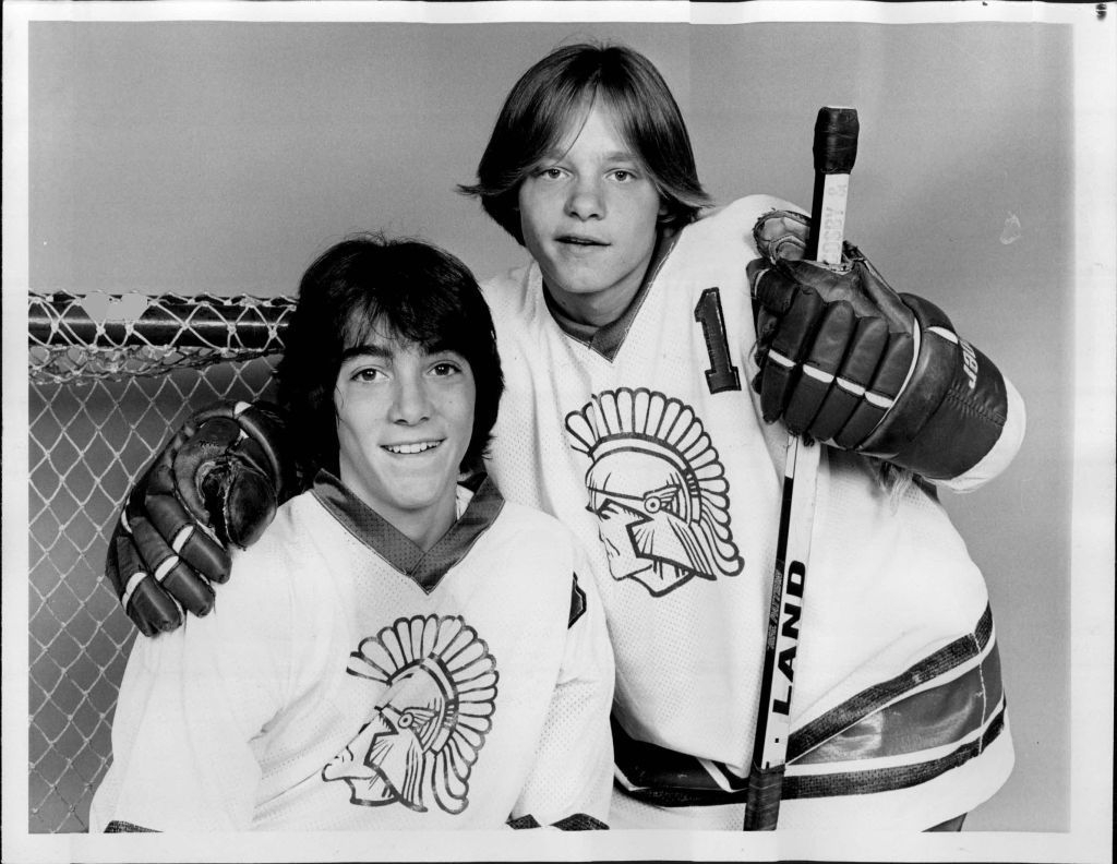 SCOTT BAIO undertook the challenging role of Buff Saunders, a young hockey ...